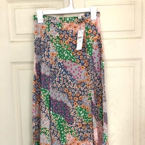 Top shop floral skirt